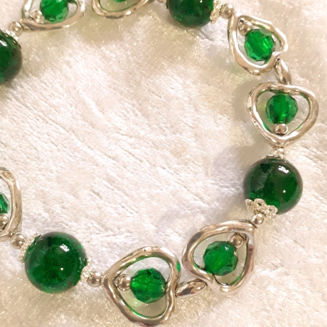 Perlen-Armband Armreifen Schmuck für Jugendlichen und Erwachsene