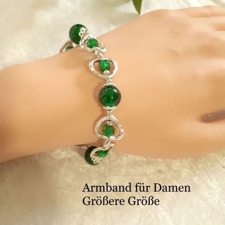 Perlen-Armband Armreifen Schmuck für Jugendlichen und Erwachsene