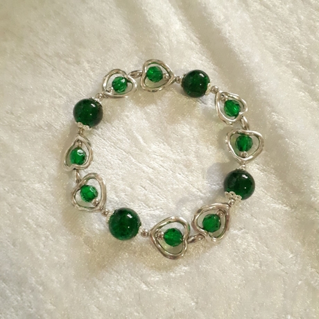 Perlen-Armband Armreifen Schmuck für Jugendlichen und Erwachsene