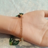 Armband Mehrreihig Schmuck schönes Grün für Damen Jugendliche