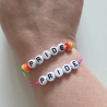Pride Armband | Makrameeverschluss | Regenogenarmband | LGBTQIA+