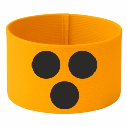 gummielastische Armbinde 10 cm bedruckt mit BLINDENPUNKTE