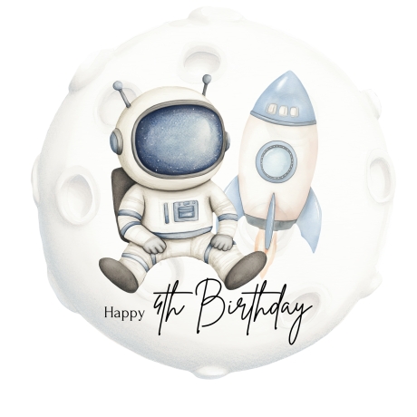 Individuelle Tortenaufleger – Fondantpapier - Astronauten