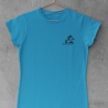 Sommerliches Damen T-Shirt mit Palmen-Logo-Perfektes Urlaubsshirt