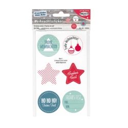 Weihnachts - Sticker 4cm