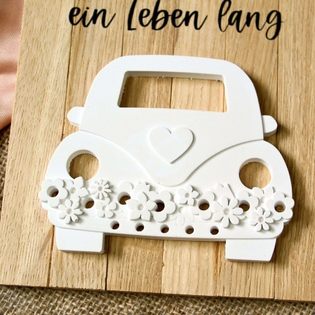 Geschenk zur Hochzeit – Geldgeschenk mit Auto & Namen