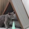 Katzenhaus/ klein Hunde / Haustier Hundebett Katzenbett Grau