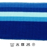 Bündchen 4,5 x 130 cm blau/jeans/hellblau