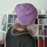 Beanie Star Gr. 50-54 lavendel/natur