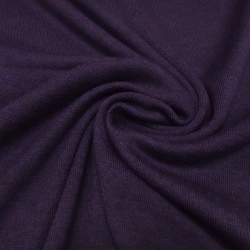 Stoff leichter Merinostrick Merinowolle lila pflaume obergine