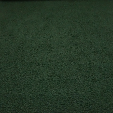 Stoff Ital. Musterwalk Kochwolle Teddy Optik Relief grün