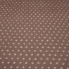 Stoff Musterwalk Walkloden Kochwolle Punkte altrosa wollweiß