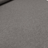 Stoff Merino Merinostrickstoff Wolle uni grau taupé melange