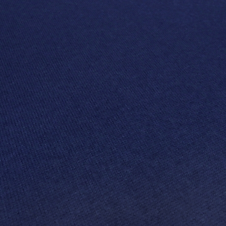 Stoff Ital. 100% Merinowolle mittelblau Merinostrick Kleiderstoff