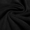 Stoff Strickstoff Merino Merinostrick Wolle uni schwarz