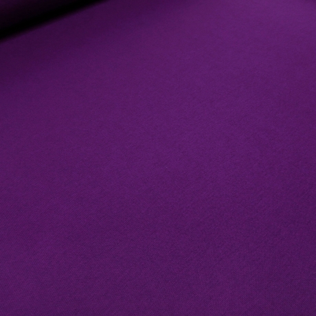 Stoff Ital. 100% Merinowolle violett Merinostrick Kleiderstoff