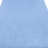 Stoff dicker Merino Strickstoff Flausch Doubleface Wolle blau