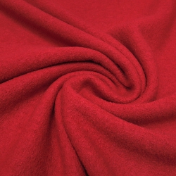 Stoff Merino Feinwalk Kochwolle Walkloden rot uni