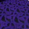 Stoff Jersey Ausbrenner Woll-Tops Abstrakt violett-blau schwarz