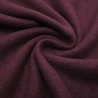 Stoff Premium Merino Strickstoff Weinrot Bordeaux Melange