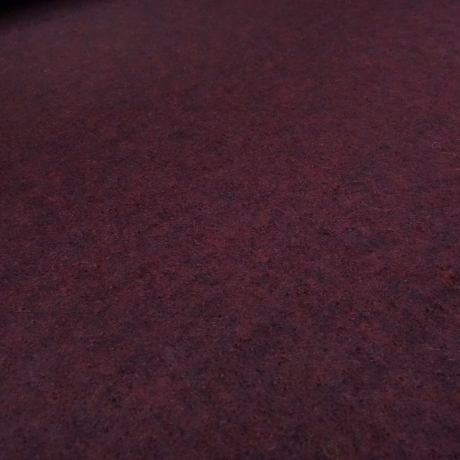 Stoff Premium Merino Strickstoff Weinrot Bordeaux Melange