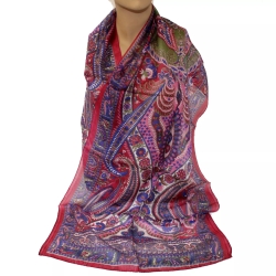 Damen-Schal Paisley-Design, 160 x 50 cm, bunt, neu