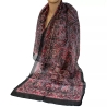 Damen-Seiden-Schal Paisley-Design, 160x50 cm, neu, bunt