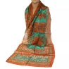 Damen-Seiden-Schal Paisley-Design, 160 x 50 cm, bunt