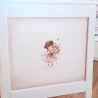 Bett Babybett Kinderbett Puppenbett Baby weiß Vintage restauriert