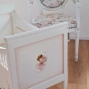 Bett Babybett Kinderbett Puppenbett Baby weiß Vintage restauriert