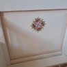 Bett Babybett Kinderbett Puppenbett Baby weiß Vintage restauriert