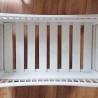 Bett Babybett Kinderbett Puppenbett Baby weiß Vintage restauriert