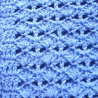 Babydecke in hellblau gehäkelt zum kuscheln von Hobbyhaus