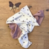 Babydecke Waffel Rosa