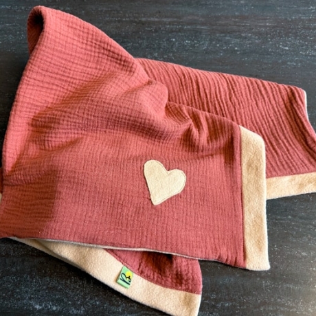 Babydecke Musselin mit Geschenkbox