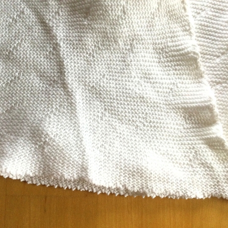 Vintage Babyflügelhemdchen Babyhemdchen weiß aus den 70er Jahren