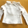 Vintage Babyflügelhemdchen Babyhemdchen weiß aus den 70er Jahren