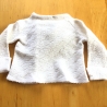 Vintage Babyflügelhemdchen Babyhemdchen weiß aus den 70er Jahren