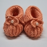 Mütze und Schuhe Baby 2er-Set Babymütze Babyschuhe