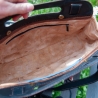 High-End Designertasche - UPCYCLING Jeans-Leder-Tasche