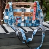 High-End Designertasche - UPCYCLING Jeans-Leder-Tasche