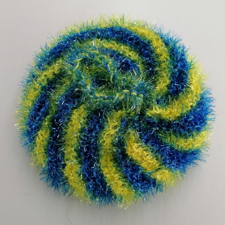 Duschschwamm Badeschwamm Peelingschwamm gestrickt -  Funny Scrup