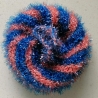 Duschschwamm, Badeschwamm, Peelingschwamm, gestrickt