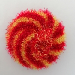 Duschschwamm Badeschwamm Peelingschwamm gestrickt -  Funny Scrup