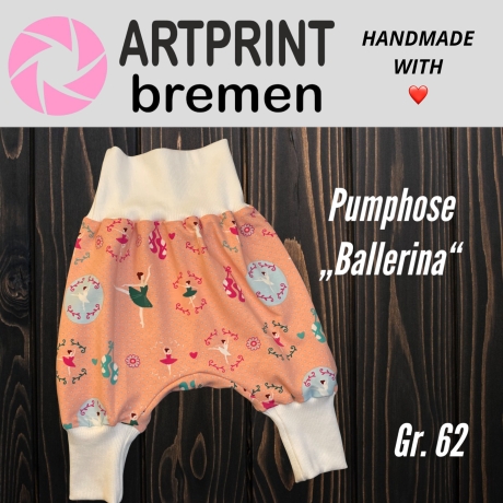 Pumphose „Ballerina“ Gr. 62 - handmade mit ♥