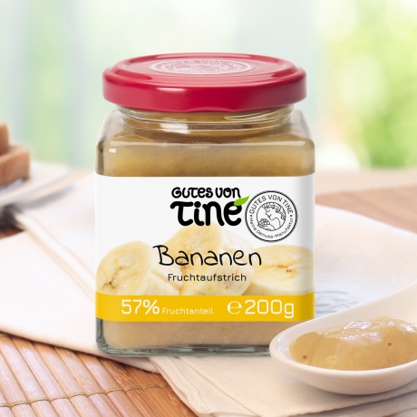 BANANEN- Fruchtaufstrich | Gourmet-Marmelade handgemacht | Vegan