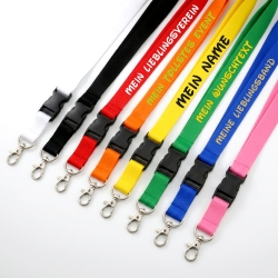 Schüsselband 20 mm personalisiert mit deinem Wunschtext