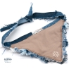 UPCYCLING Jeans Hunde-Halstuch, Hunde-Bandana - Gr. M