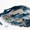 UPCYCLING Jeans Hunde-Halstuch, Hunde-Bandana - Gr. S
