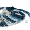 UPCYCLING Jeans Hunde-Halstuch, Hunde-Bandana - Gr. S